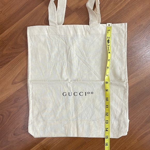 Authentic Gucci Canvas shopping bag NEW - Picture 7 of 8